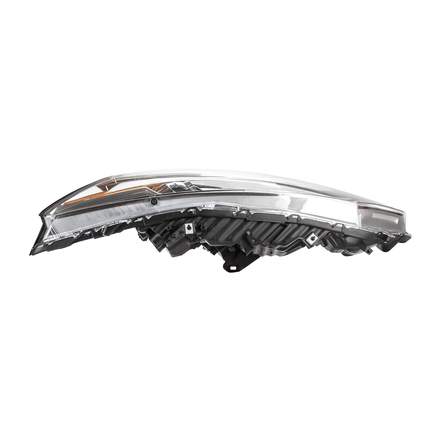Left TYC Headlight Assembly Compatible with 2013-2015 Honda Crosstour