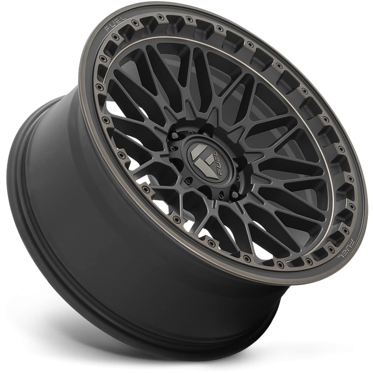 D759 TRIGGER FUEL OFF-ROAD 20X9, 6X135, 5.04, 1mm MATTE BLACK DARK TINT - D75920908950