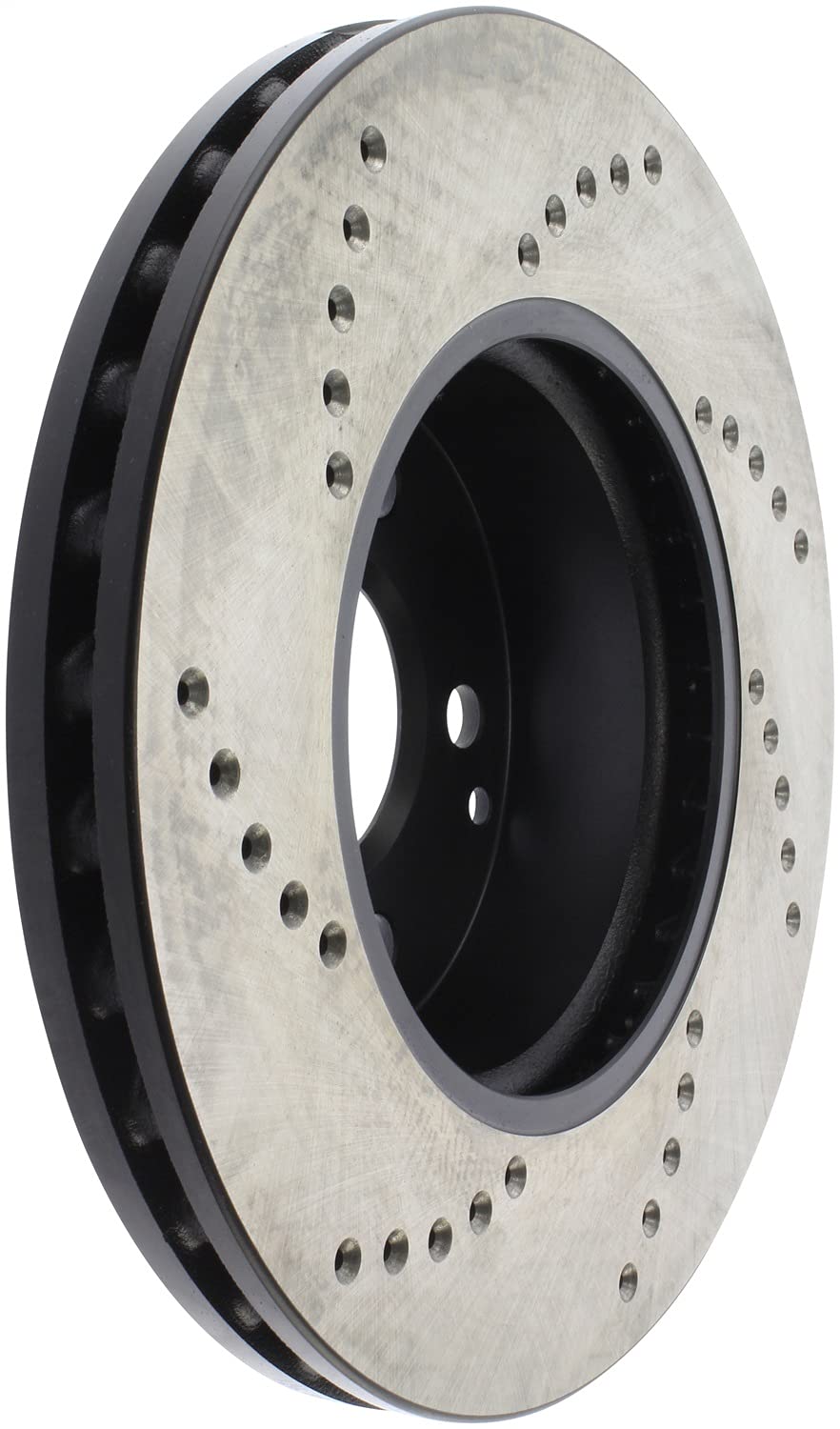 Sport StopTech 128.35109L Cross Drilled Brake Rotor (Front Left), 1 Pack