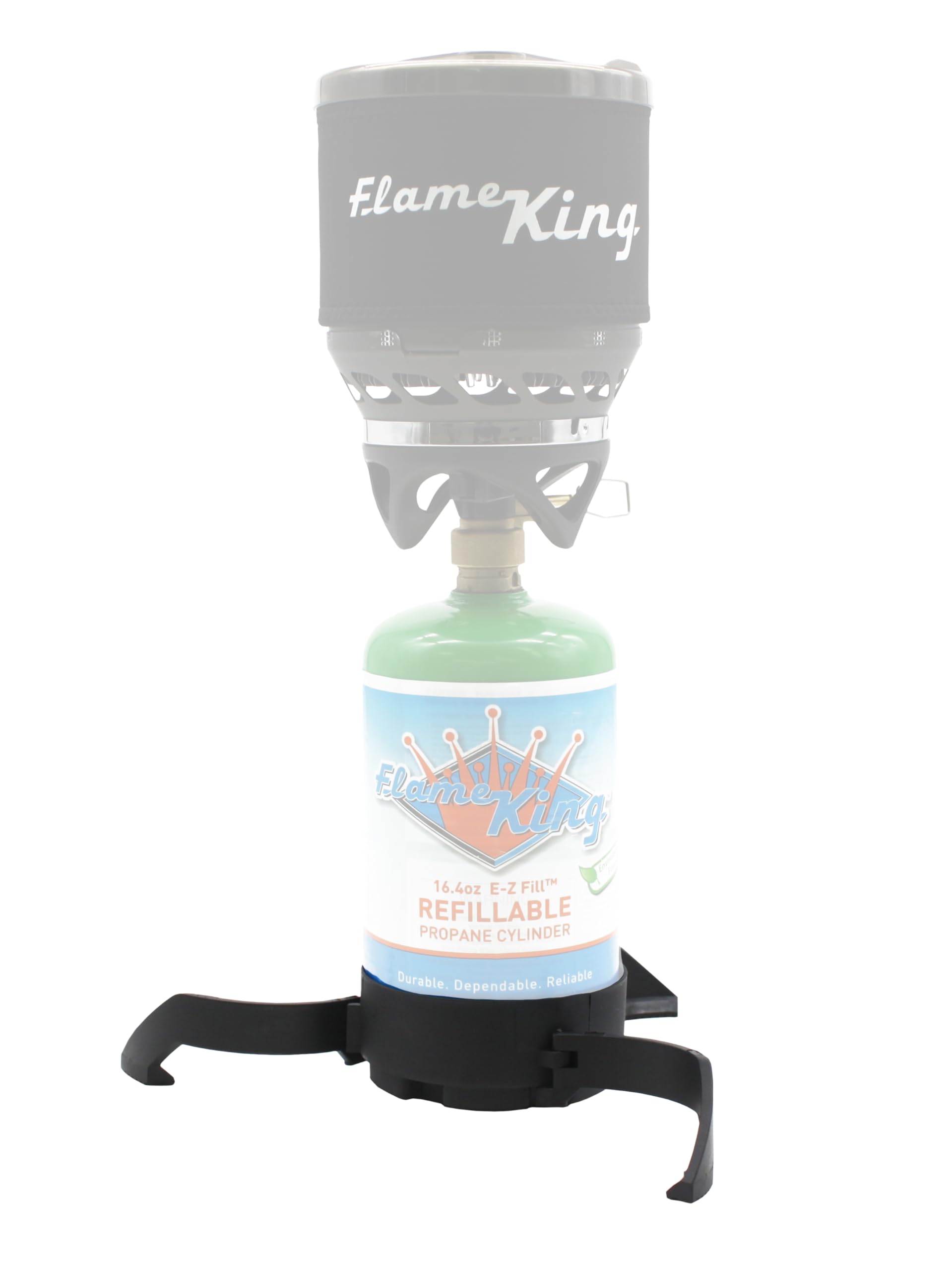 Black Spider Base for 1lb Propane Cylinder (YSNSB1LB)