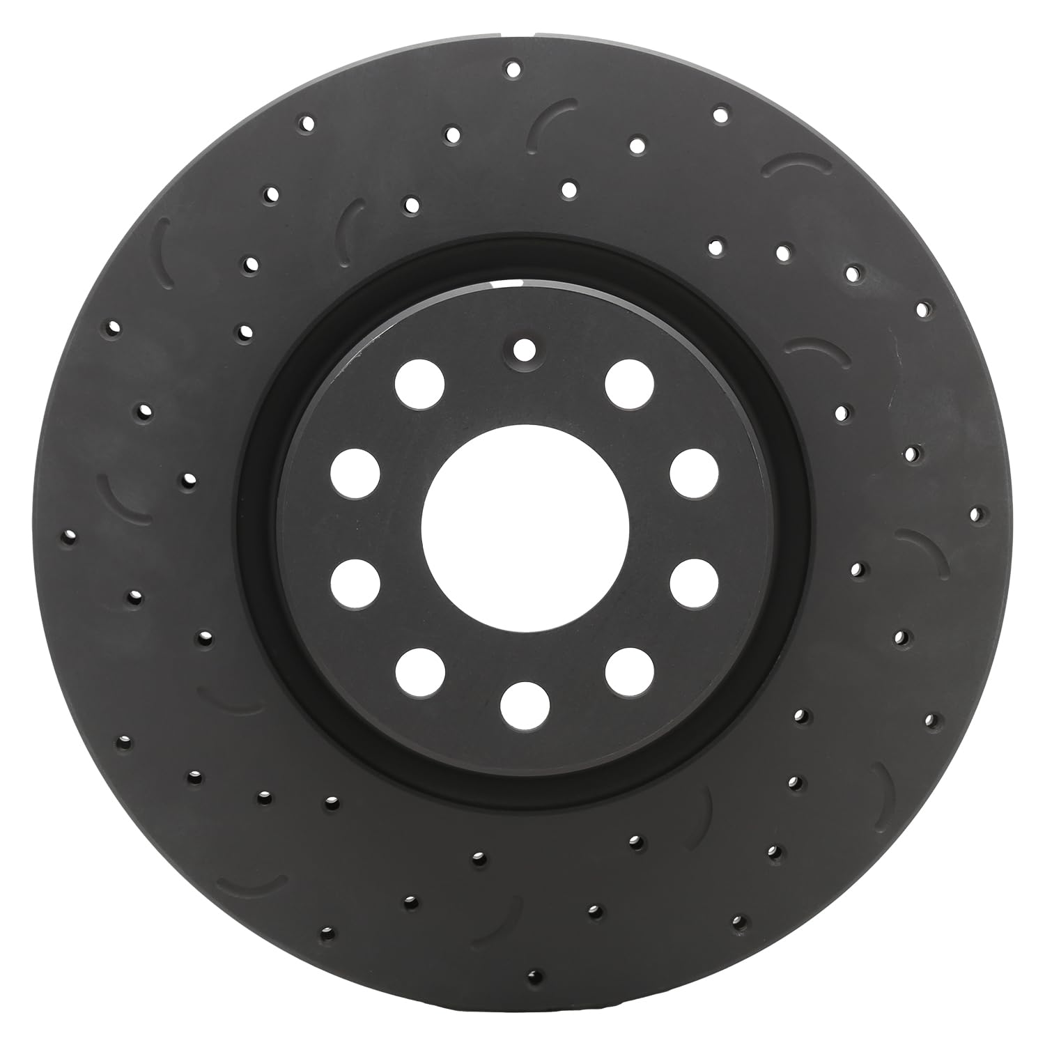 Cross-Drilled and Slotted Hawk Performance Talon Rotors HTC4897