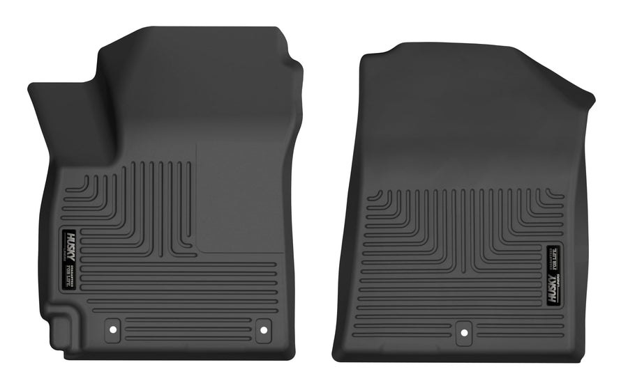 Weatherbeater Husky Liners Floor Mats | Fits 2020-2025 Kia Soul | Front Row, 1-pc Black - 15291