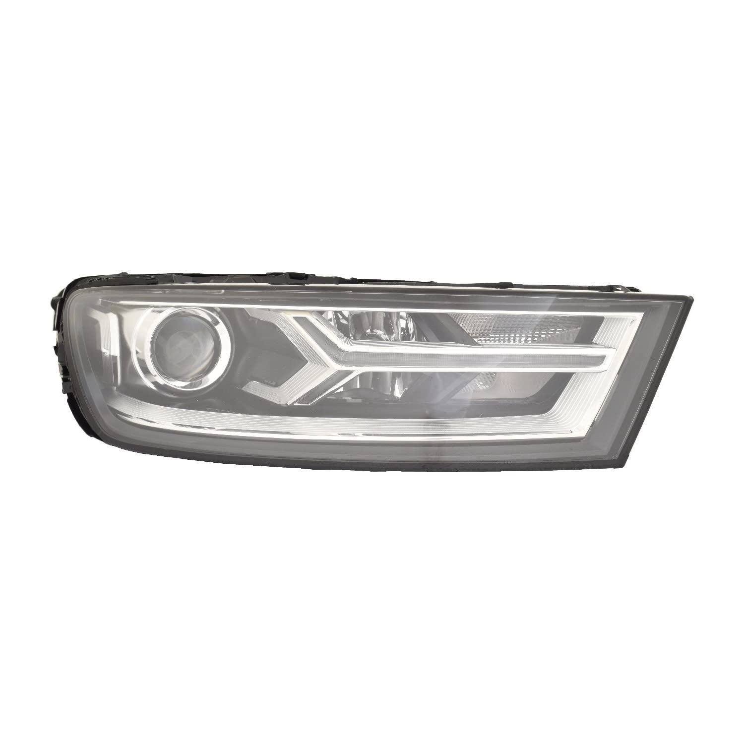 Depo Automotive ACK for Audi Q-7 / SQ-7 17-19 Headlight without MODULE BulbS Xenon without Logo RH Passenger Side CAPA Replaces OEM: 4M0 941 044 E Partslink: AU2503201C