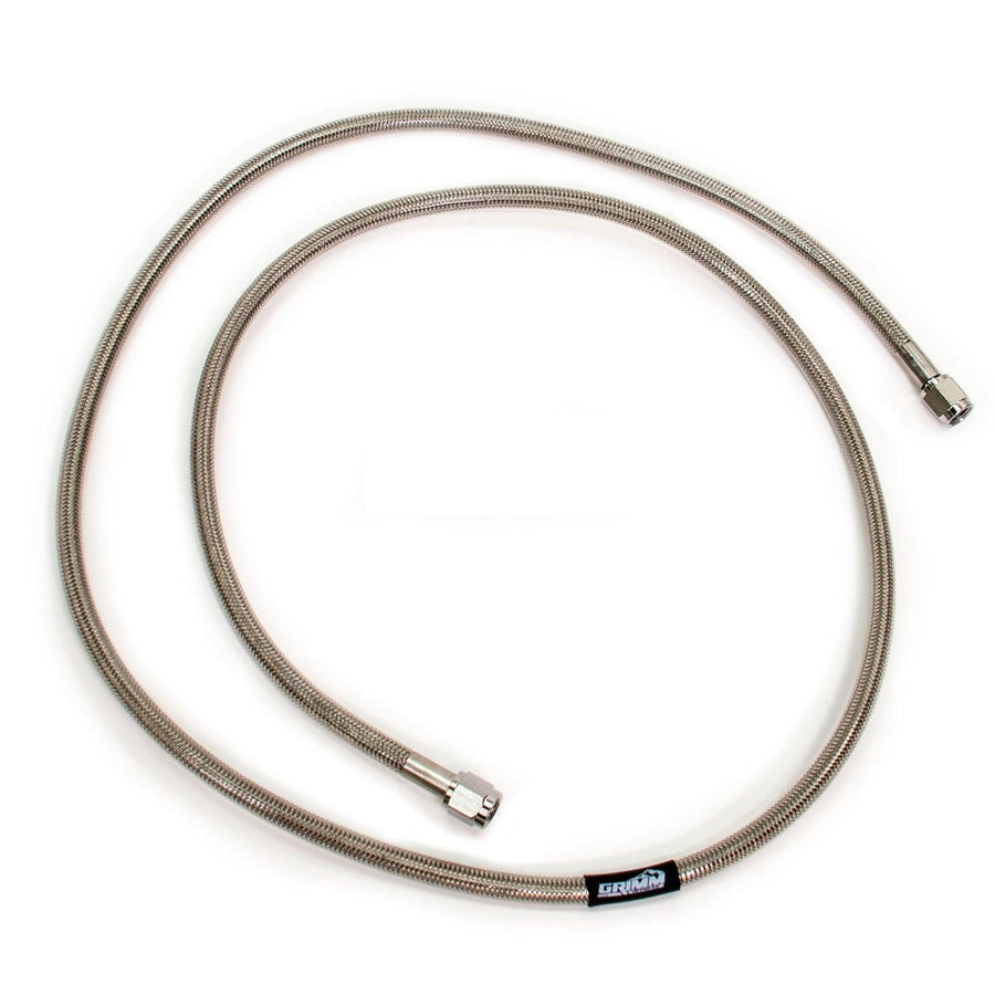Offroad Grimm Stainless Steel Air Hose for Air Compressors, 60 inch lines w/JIC-04 swivel fittings