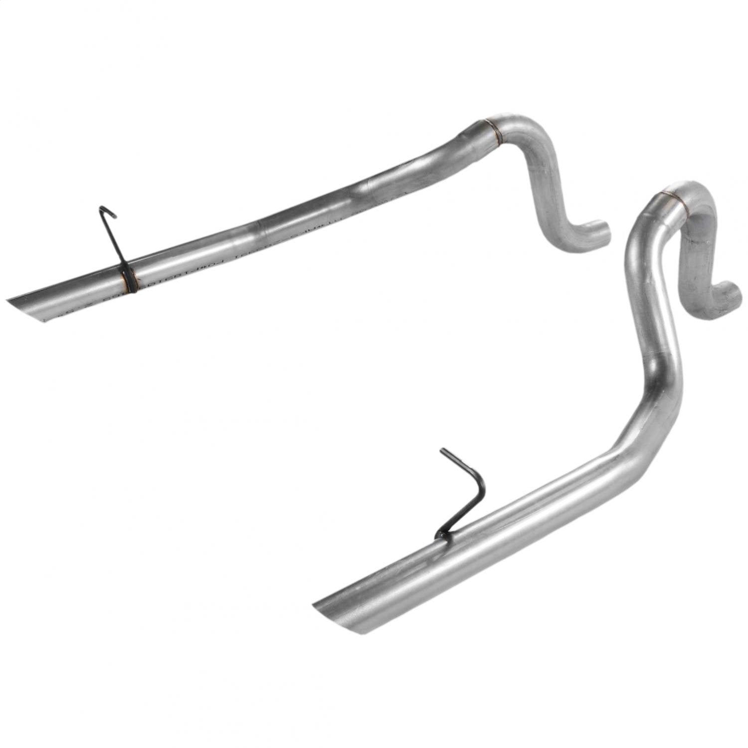 Flowmaster Prebent 15804 Exhaust Tailpipe Kit, 2.5" Rear Exit, PAIR; Aluminized