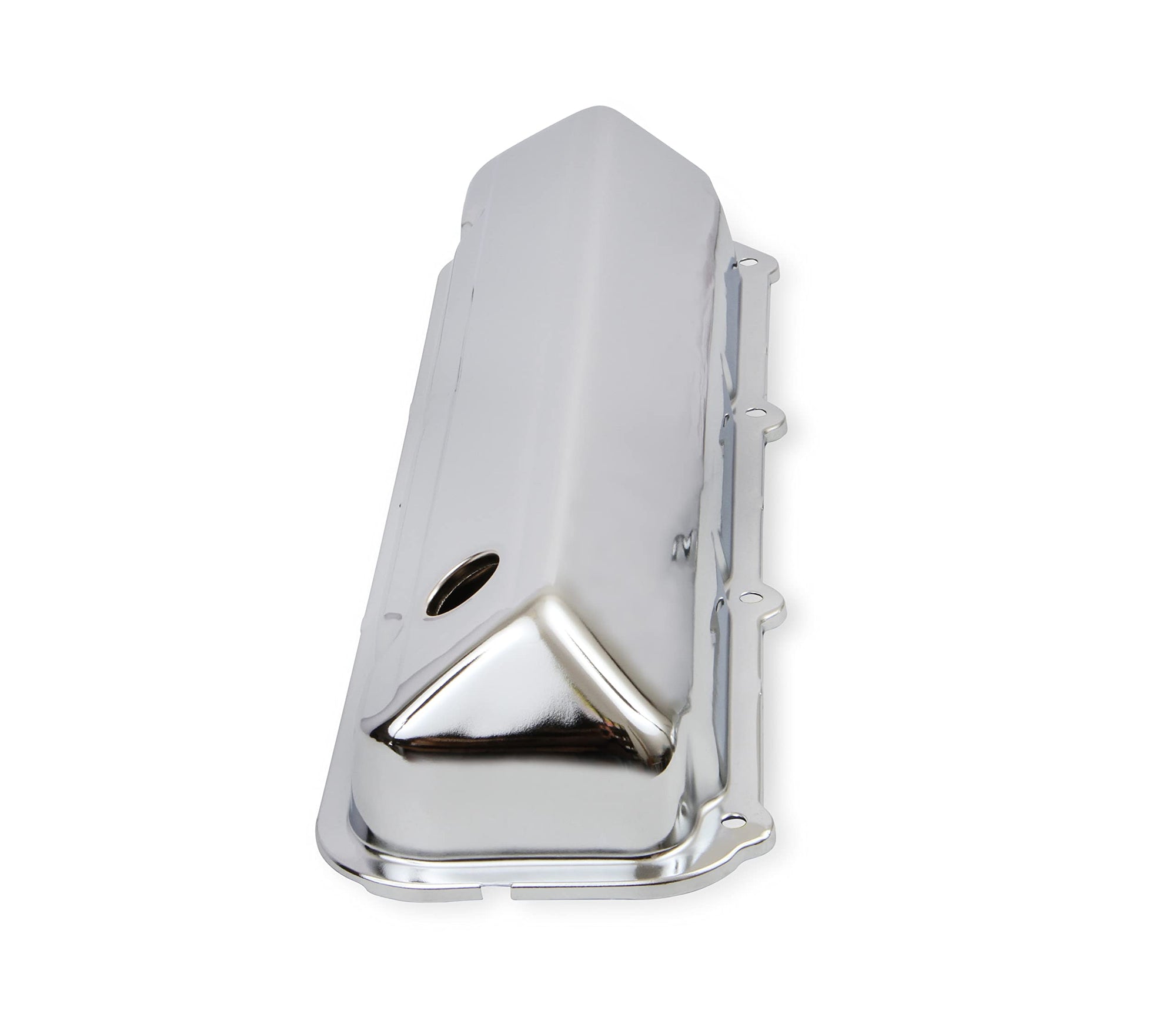 Chrome Valve Covers Mr. Gasket 9413 with Baffle