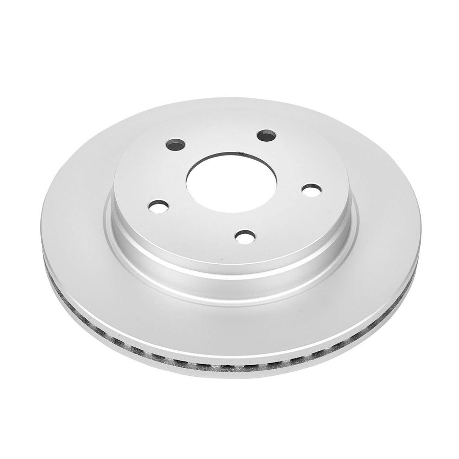 Power Stop Front AR8750EVC Brake Rotor Coated Geomet For Chrysler Aspen 2007-2009, Dodge Durango 2004-2009, Dodge Ram 1500 2002-2010, Ram 1500 2011-2018, Ram 1500 Classic 2019-2023 [Model Specific]