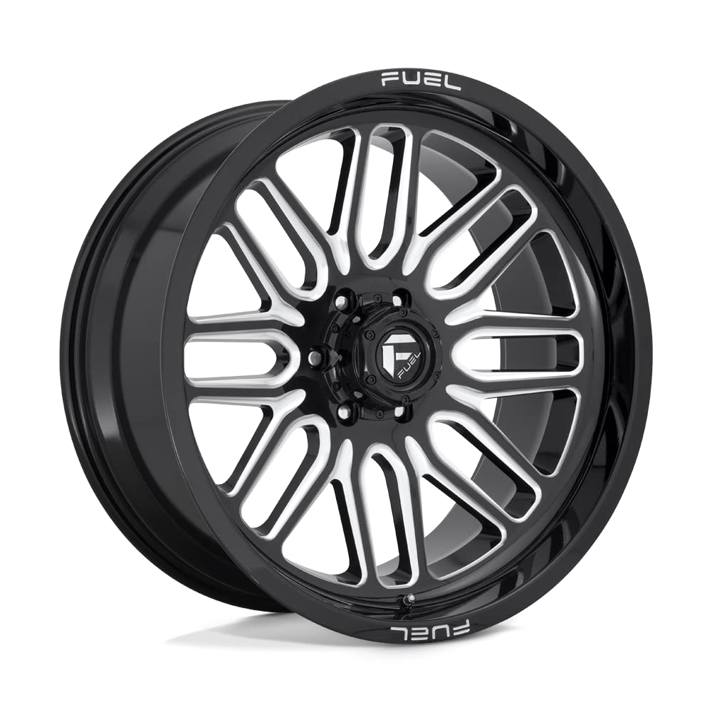 1PC Fuel D662 22X12 8X6.5 GL-BLK-MIL -43MM - D66222208247
