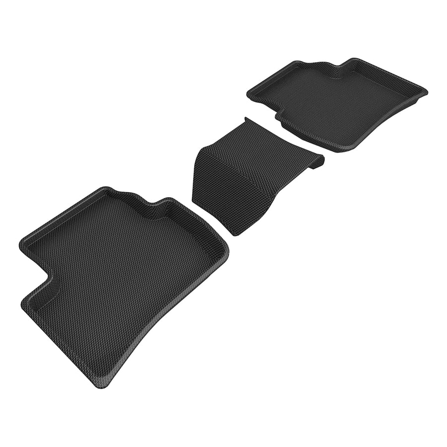 Kagu 3D MAXpider Custom Fit Floor Mat (Black) Compatible with Toyota Corolla 2022-2026 - Second Row