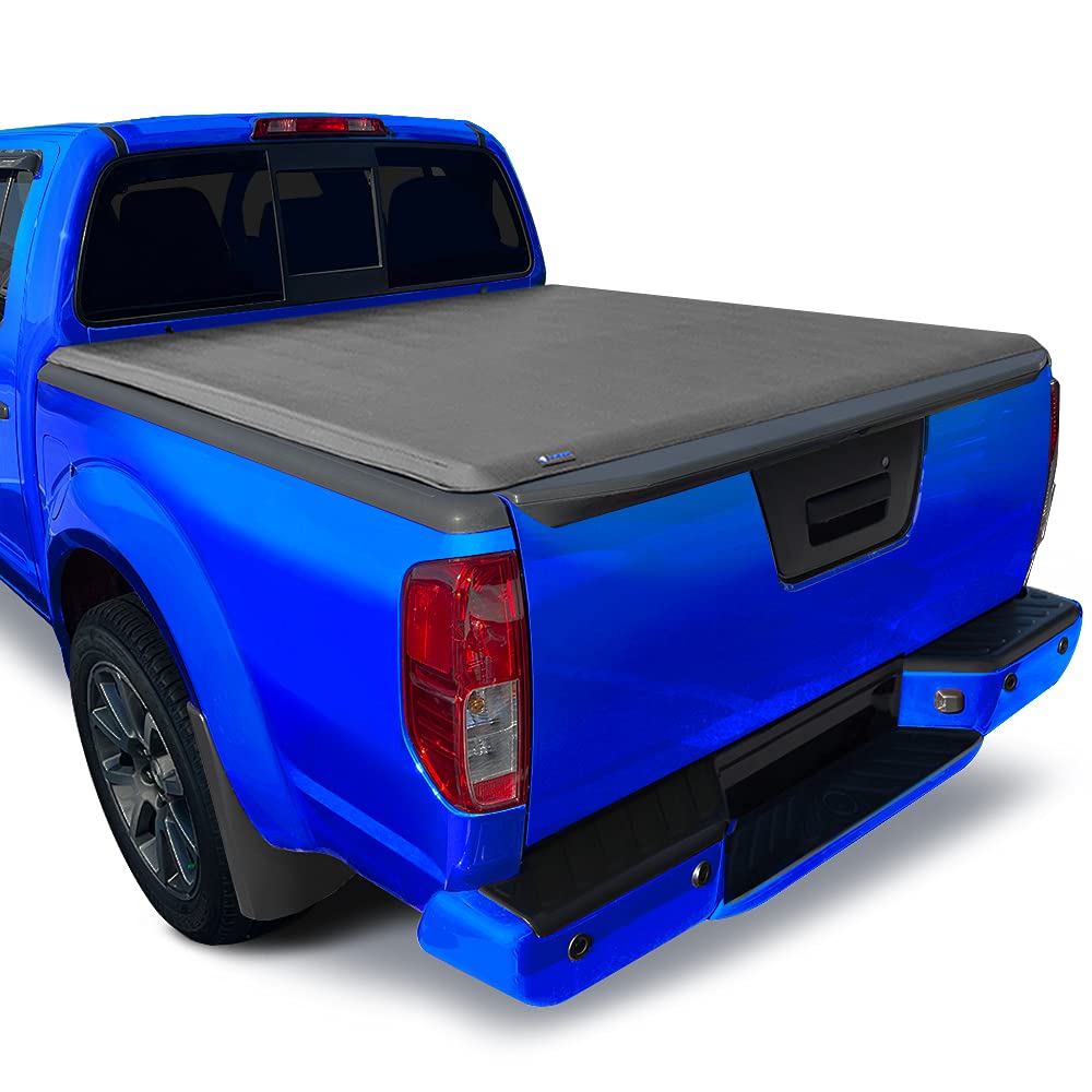 Tyger Auto T1 Truck Bed Soft Roll-up Tonneau Cover Compatible with 2005-2021 Nissan Frontier; 2009-2012 Suzuki Equator | 6' (73") Bed | TG-BC1N9035