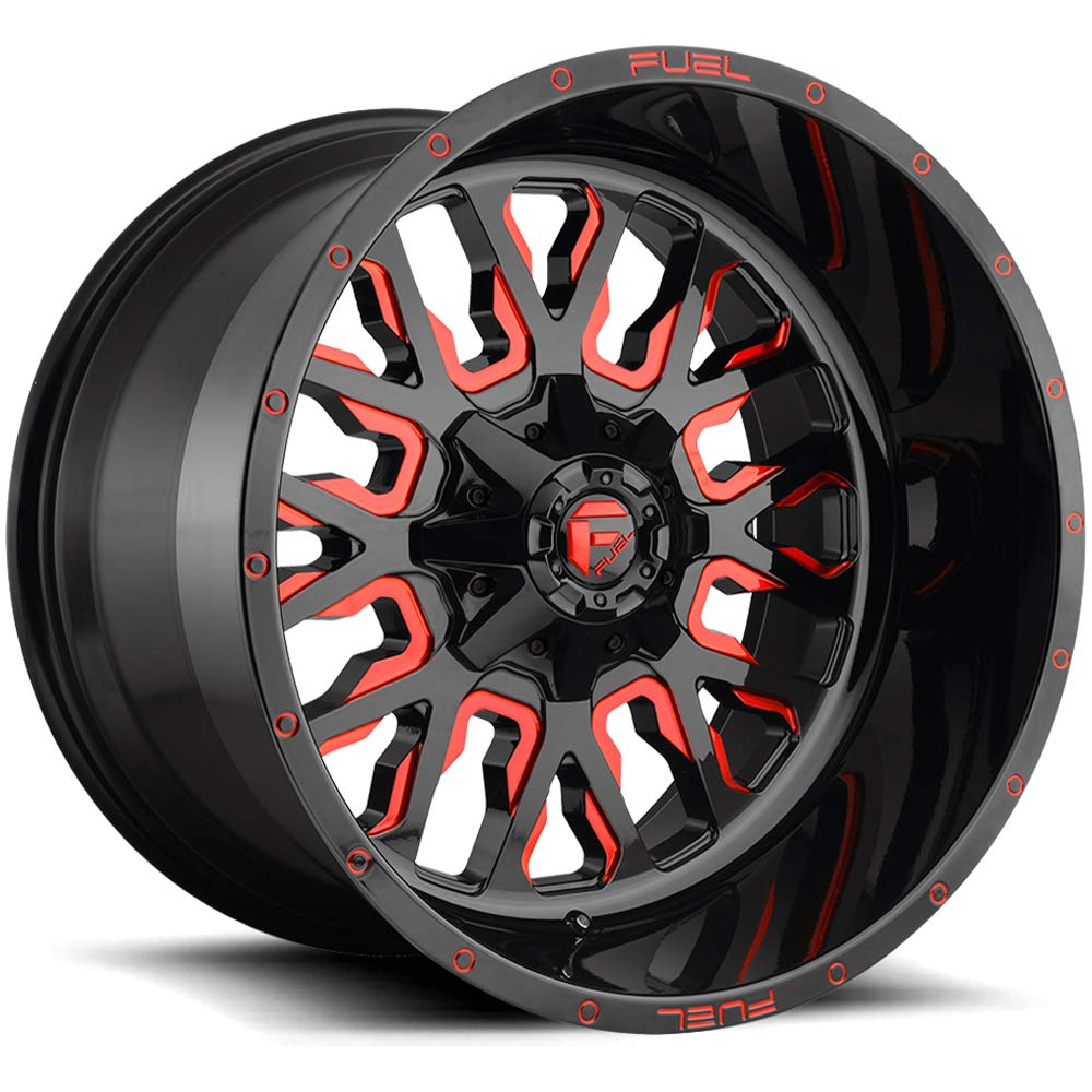 D612 Fuel Black Wheel tpms (20 x 12. inches /8 x 170 mm, -43 mm Offset)