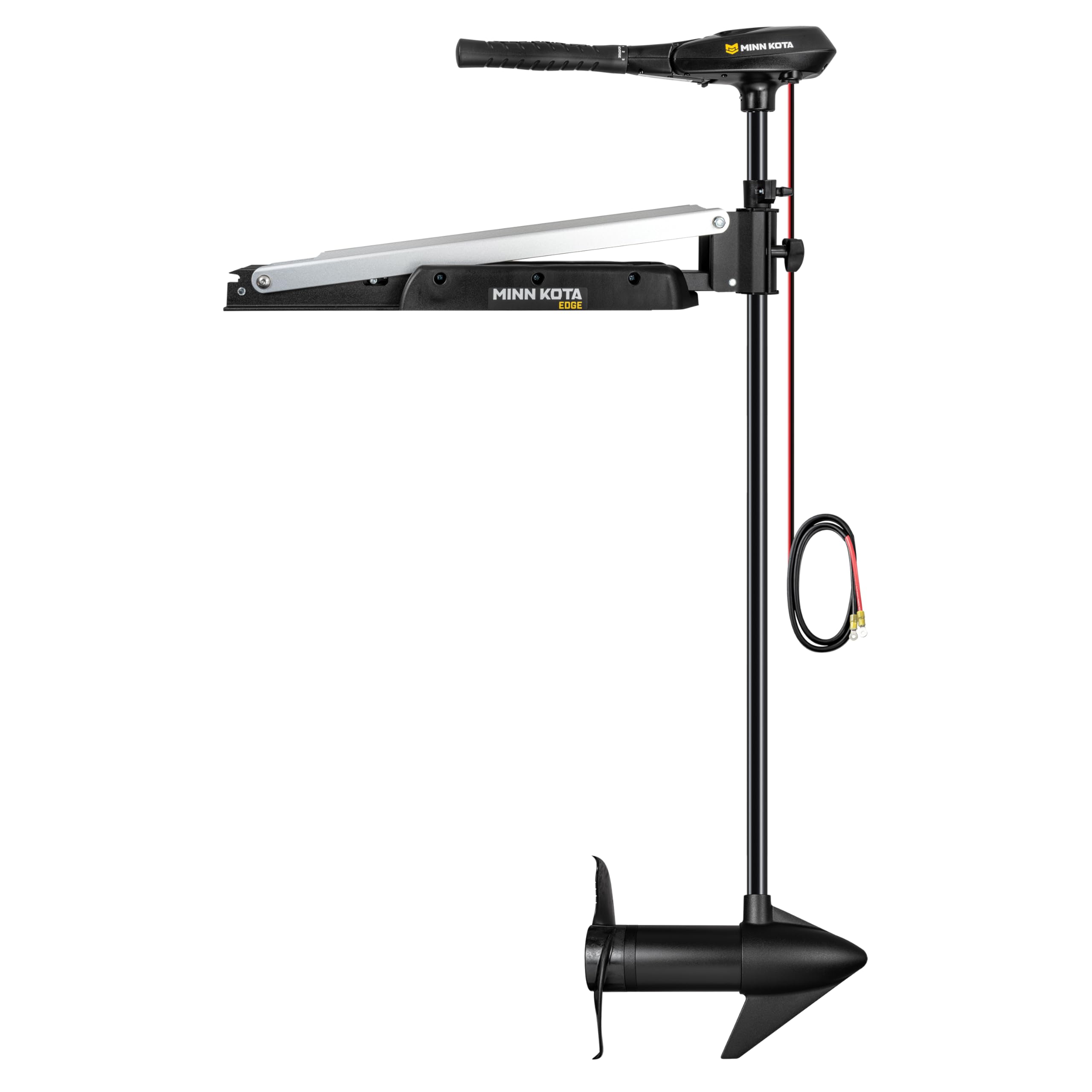 Minn Kota Bow-Mount Edge Electric Trolling Motor with Hand/Tiller Control – 55 Lb. Thrust, 52 In. Shaft, Freshwater