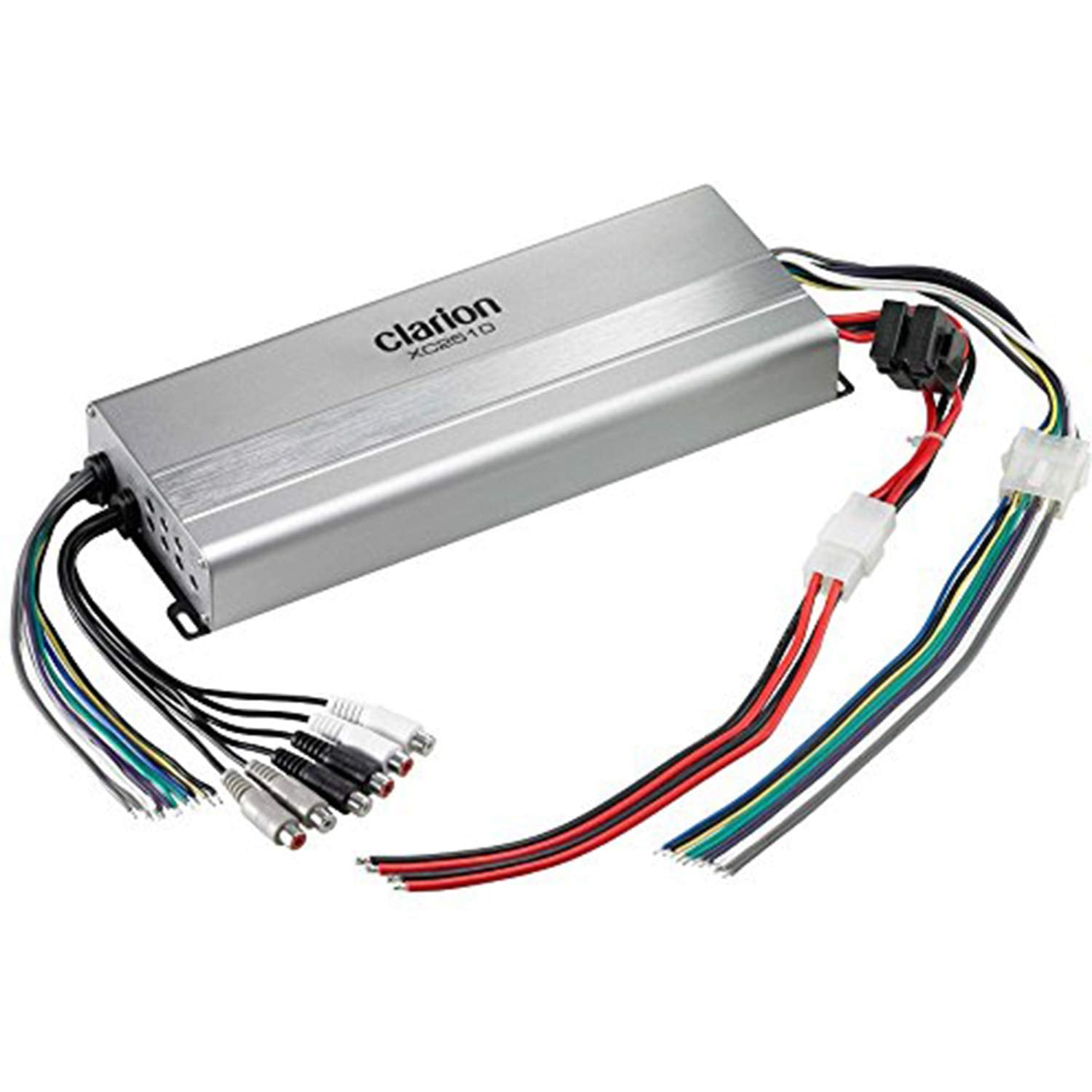 XC2510 Clarion 700W Peak Ultra Compact 5/4/3 Channel XC Series Micro Class D Marine Amplifier,SIlver