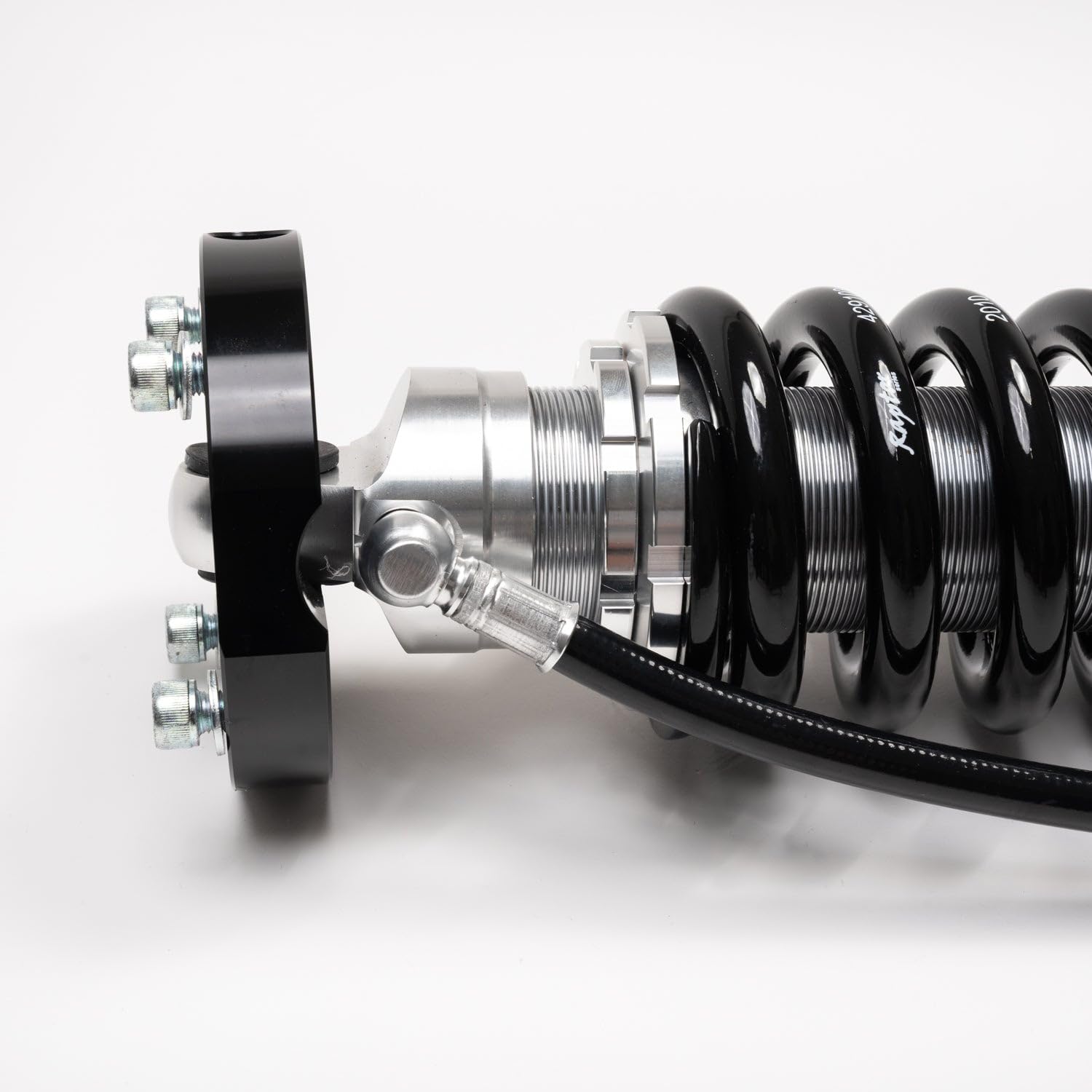 2.5 RSO Coilover Front Adjustable Compression and Rebound Suspension Shocks Remote Reservoir Lift Kits 0-3 inch Compatible with 2007-2021 Tundra