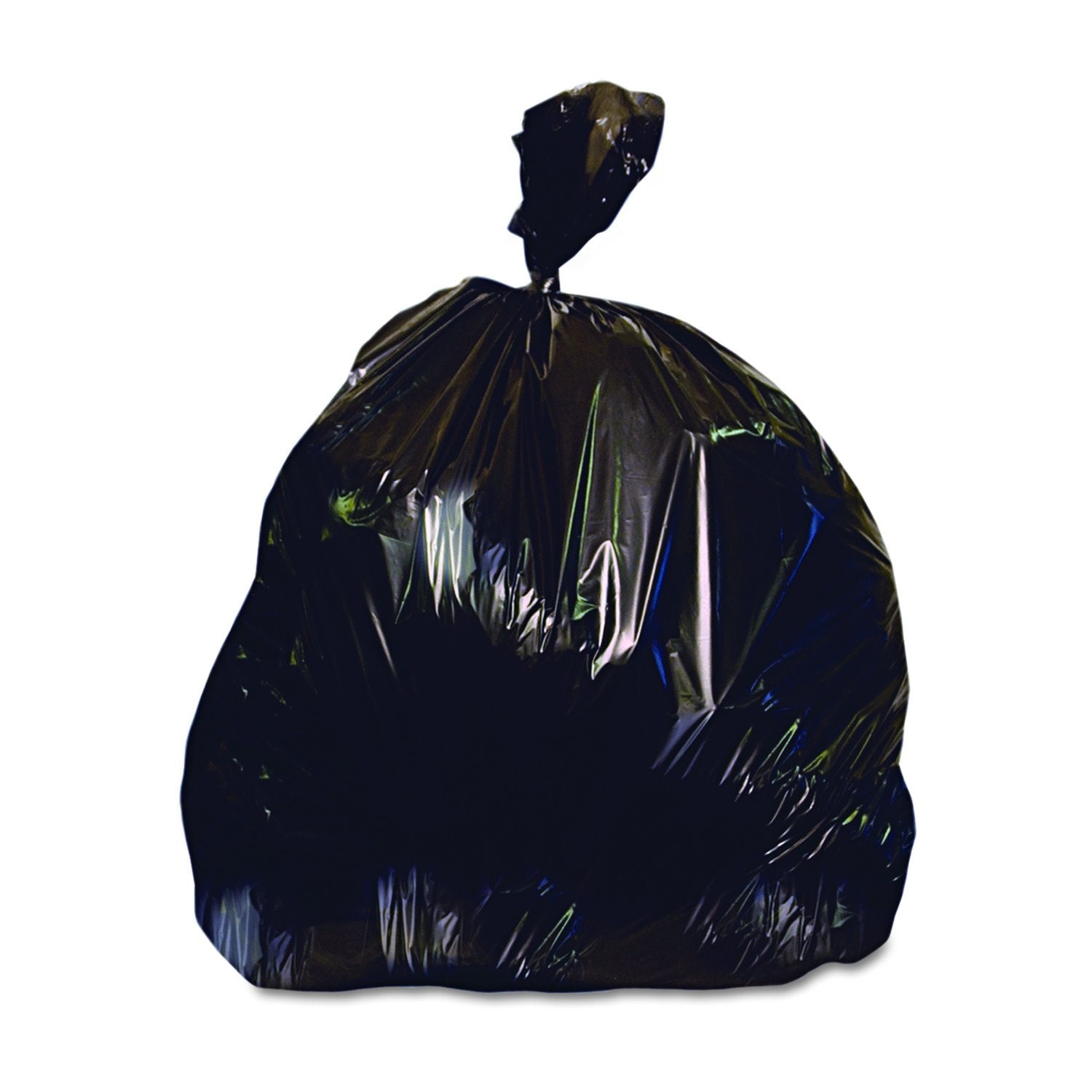 Low-Density Heritage X8046QK Repro Can Liner, 40-45 gal, 2 mil, 40 x 46, Black (Case of 100)