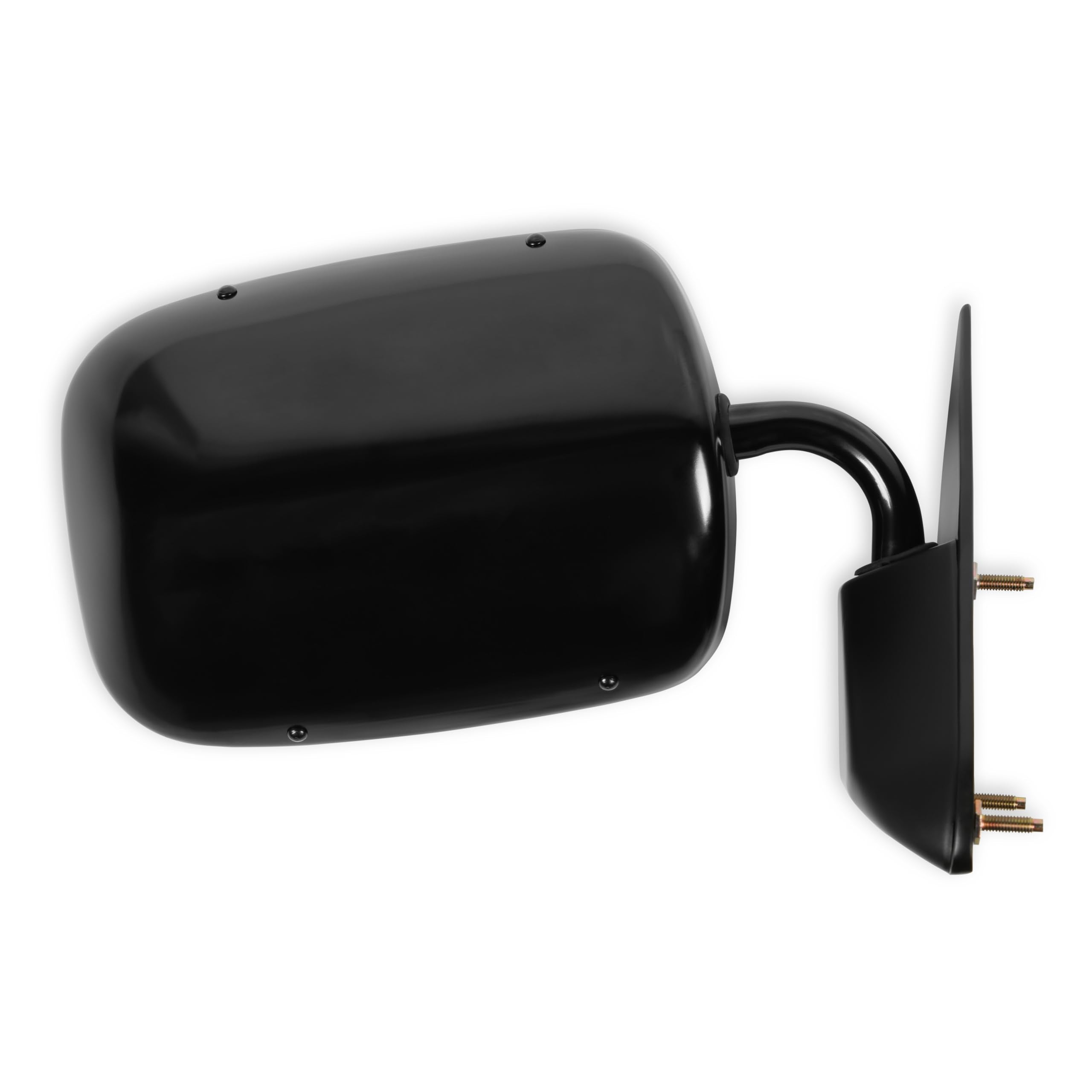 04-382 Brothers Trucks Side View Mirror (Below Eyeline) - Black - RH