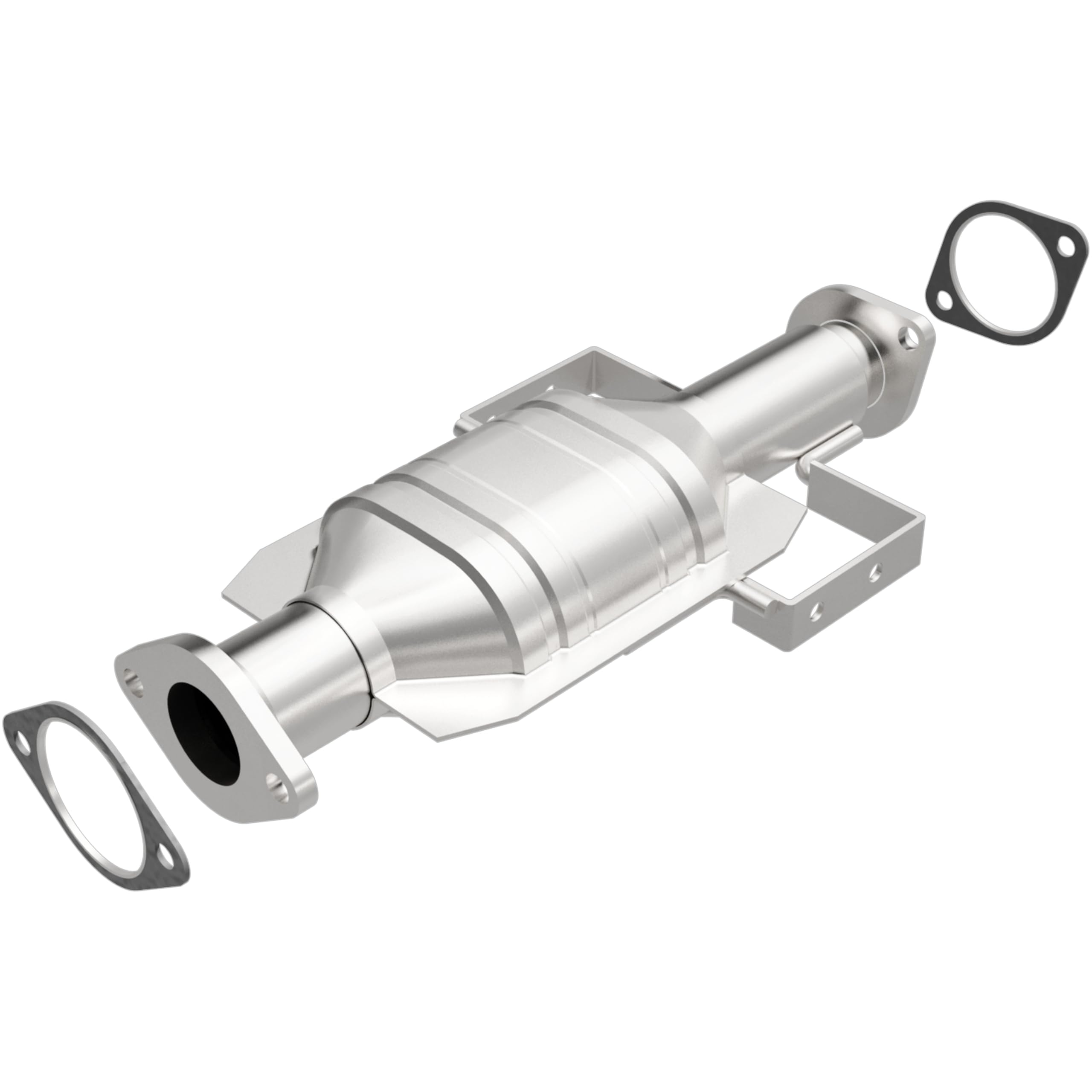 Direct-Fit MagnaFlow Catalytic Converter OEM Grade Federal/EPA Compliant 49895-2.25in Main Piping, 16.25in Overall Length, No O2 Sensor - Sebring/Avenger/Talon/Eclipse/Galant OEM Replacement