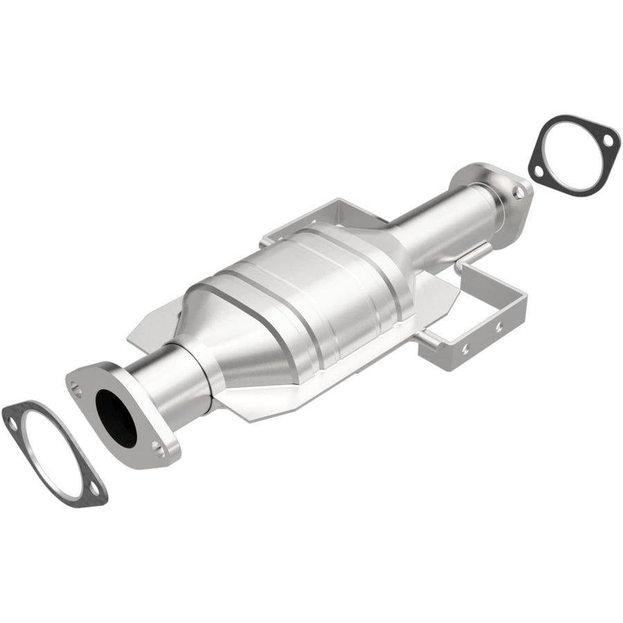 Direct-Fit MagnaFlow Catalytic Converter OEM Grade Federal/EPA Compliant 49895-2.25in Main Piping, 16.25in Overall Length, No O2 Sensor - Sebring/Avenger/Talon/Eclipse/Galant OEM Replacement