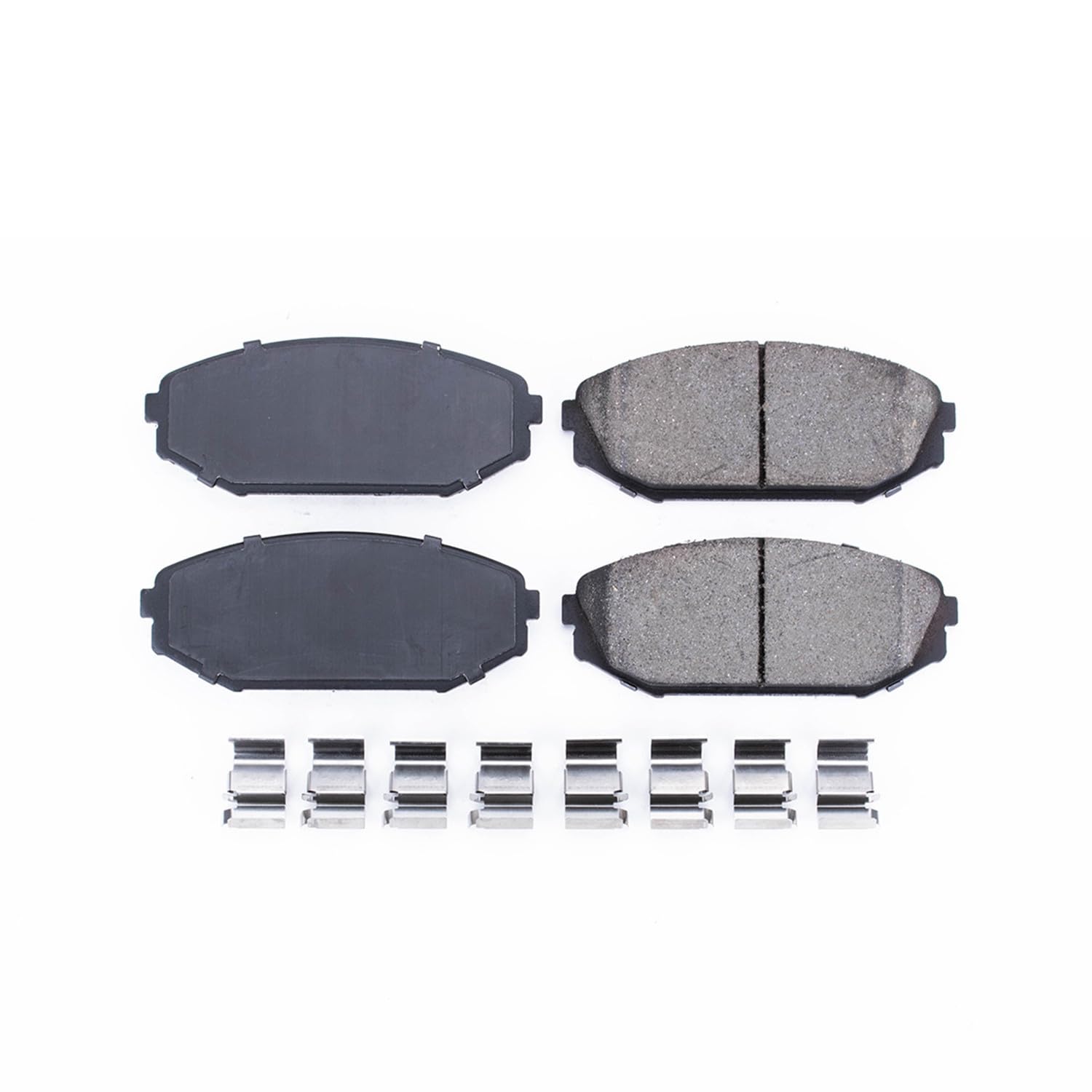 Power Stop Brake Kit Front For Acura MDX 2001-02 | Honda Odyssey 1999-04 - Ceramic Brake Pads With Installation Hardware, 17-793