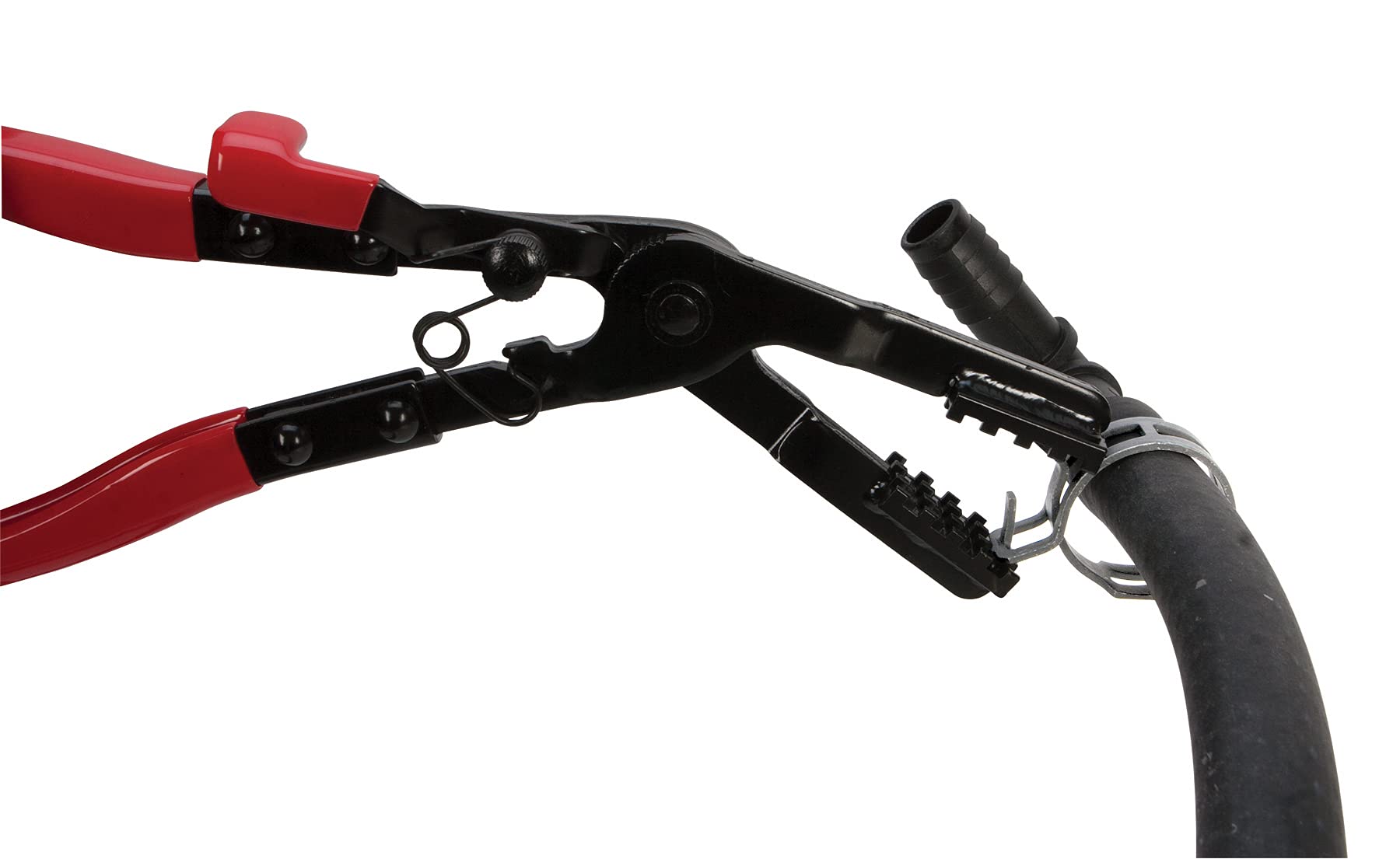 W80667 Performance Tool Angled Hose Clamp Pliers with Quick Locking Mechanism & Multi-Directional Slotted Pattern - Removes Clamps at Multiple Angles