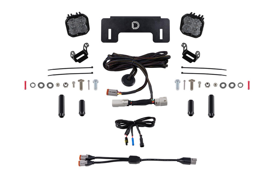 Diode Dynamics Reverse Light Kit Stage Series compatible with Ford Bronco 2021-2025, SS3 Sport