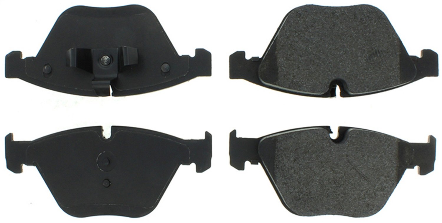Front StopTech 308.12600 Brake Pads with Shims; Street