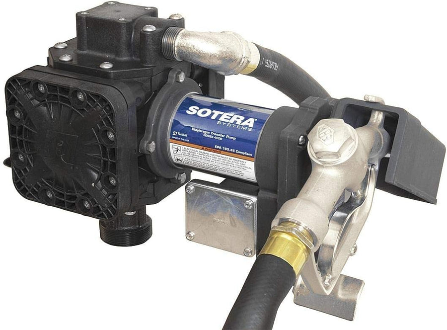 12V Sotera FR410B Oil Transfer Pump w/Drum Mount Package 15 GPM