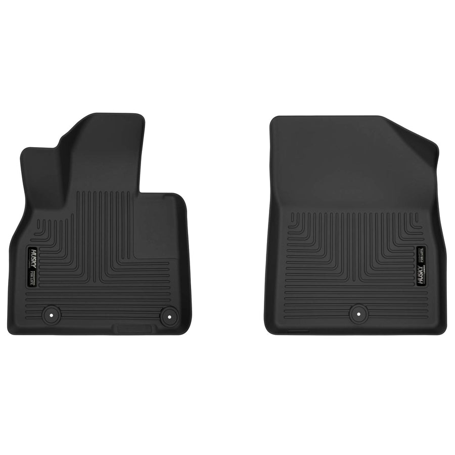 Husky Liners Floor Mats X-act Contour | Fits 2020-2024 Hyundai Palisade | Front Row, 2-pc Black - 55251