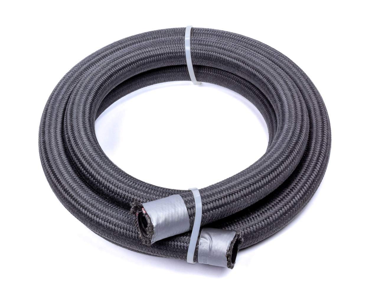 12 an Fragola Hose, 6 ft, Braided Fire Retardant Fabric, Wire Reinforced, PTFE, Black, Each