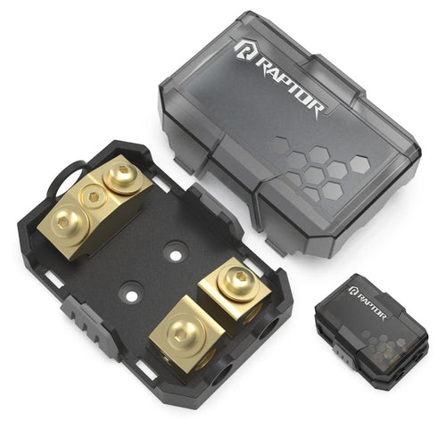 PRO by METRA Electronics RAPTOR Series ANL 2-Position Fused Distribution Block - RANL2
