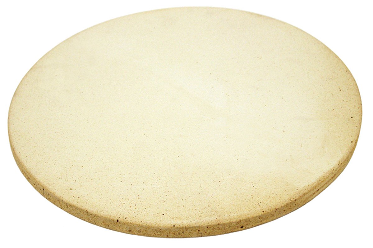 Bayou Classic 16-in Ceramic Pizza Stone 500-590 Maintains Even Temperature For Superior Baking Perfect For Baking Pizza Bread Tortillas Biscuits Pies Cobbler and More