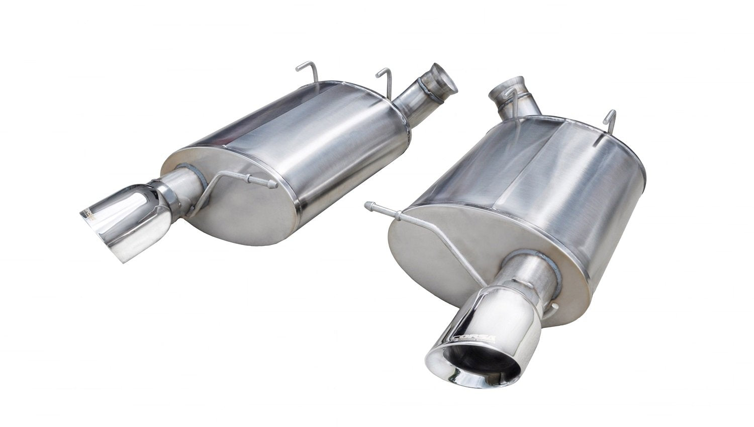 Sport CORSA 14320 Axle-Back Exhaust System with Dual Rear Exit with 4" Pro-Series Tip for Ford Mustang GT500 2011