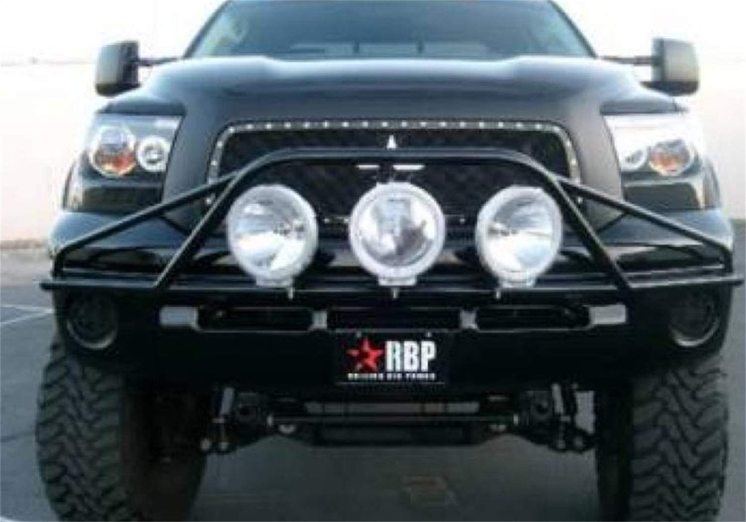 PreRunner N-Fab Light Mount With Tabs | Gloss Black | T073LH | Fits 2007-2013 Toyota Tundra