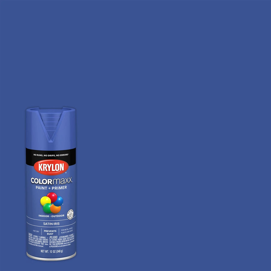 Krylon Colormaxx K05564007 Spray-Paints, 12 Ounce (Pack of 1), Iris
