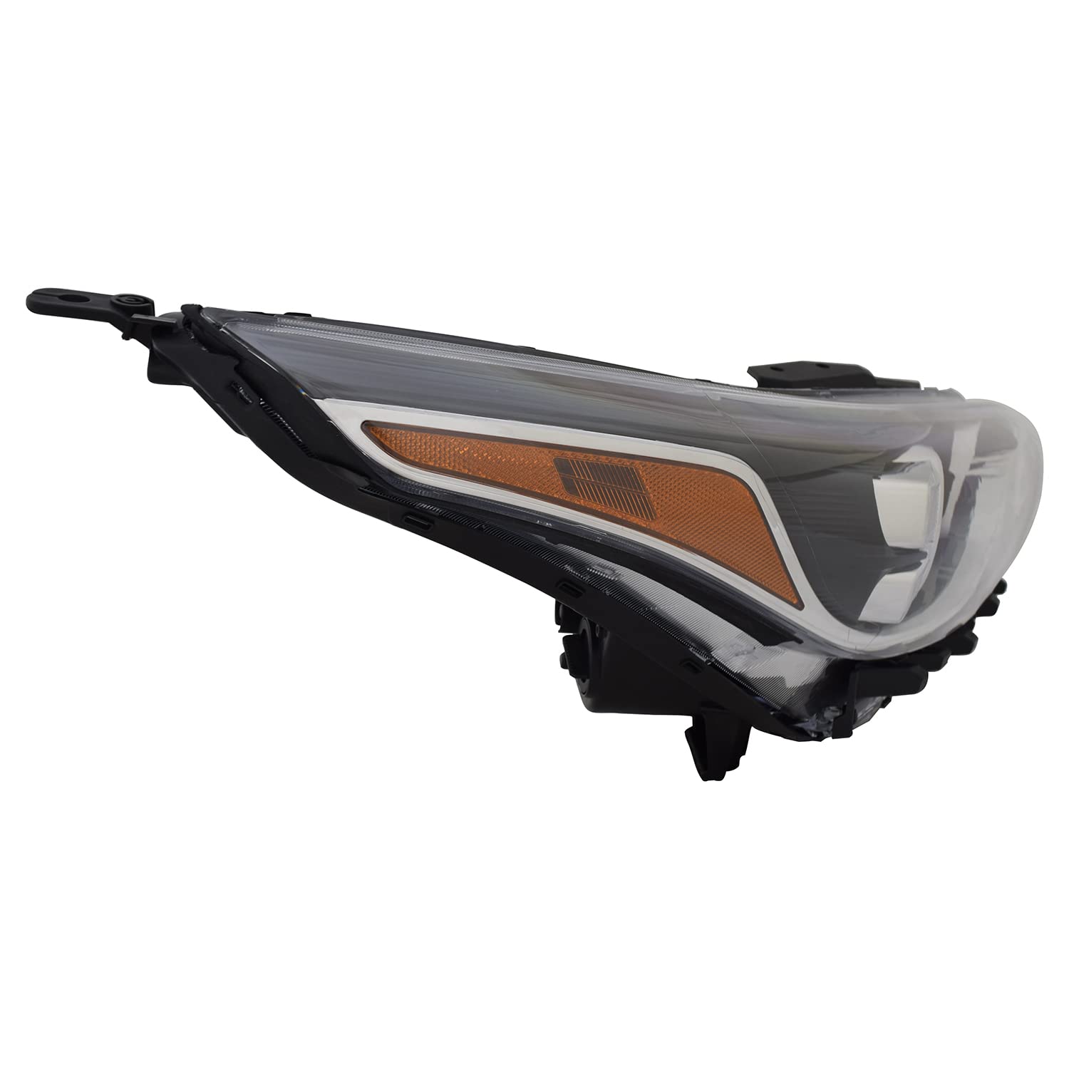 Right TYC Headlight Assembly Compatible with 2019-2021 Kia Forte