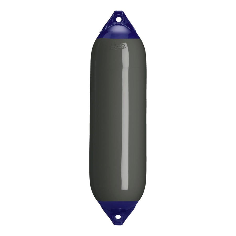 F-6 Standard Polyform Boat Fender Blue Ropehold - Graphite