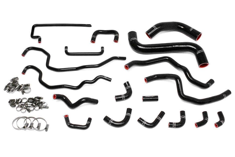 Black Silicone Radiator + Heater Hose HPS 57-1516-BLK
