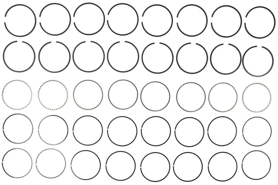 Clevite Ring Set, Clevite 50141CP.040 - Buick 364 Eng. (57-61); Chev. 348,396,400,4