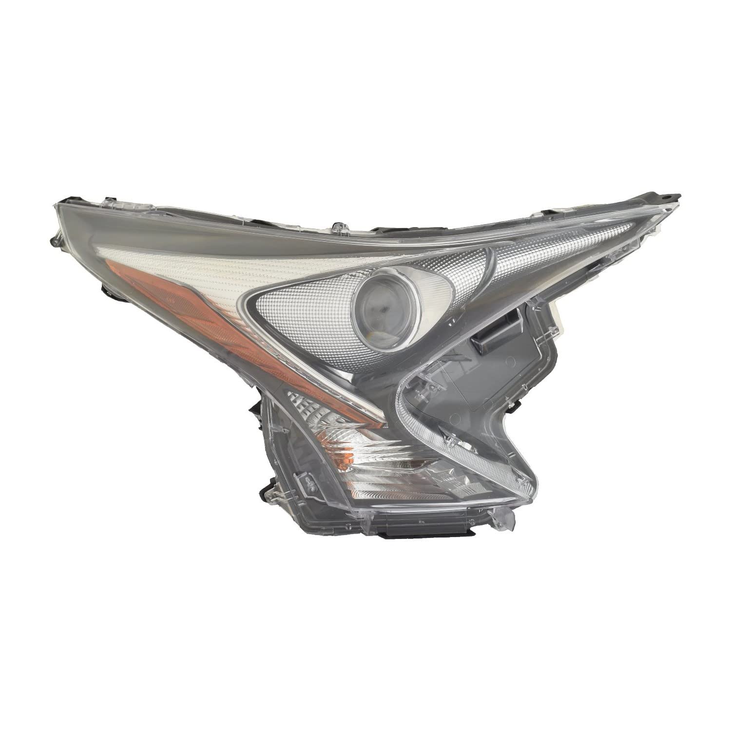 Toyota Prius 2/16-18 Headlight for ACK Automotive with Fog Light RH Passenger Side CAPA Replaces OEM: 81140-47741 Partslink: TO2519192C