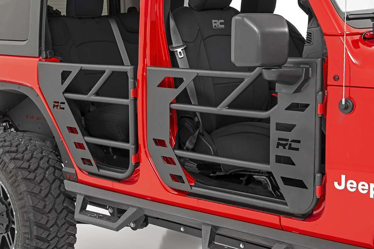 Rough Country Steel Tube Doors Front & Rear for 18-22 Jeep JL/JLU/JT - 10619