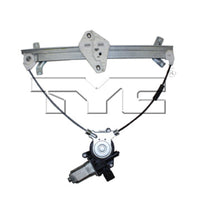 Power Window Motor and Regulator Assembly TYC 660110 Front Left-Side Compatible with 2003-2007 Honda Accord
