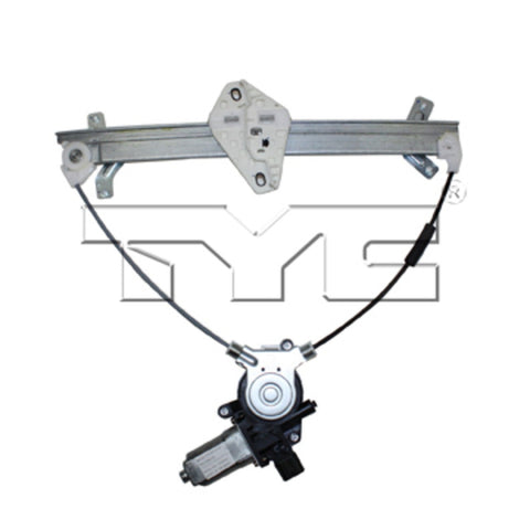 Power Window Motor and Regulator Assembly TYC 660110 Front Left-Side Compatible with 2003-2007 Honda Accord