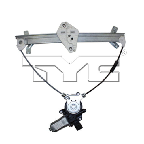 Power Window Motor and Regulator Assembly TYC 660110 Front Left-Side Compatible with 2003-2007 Honda Accord