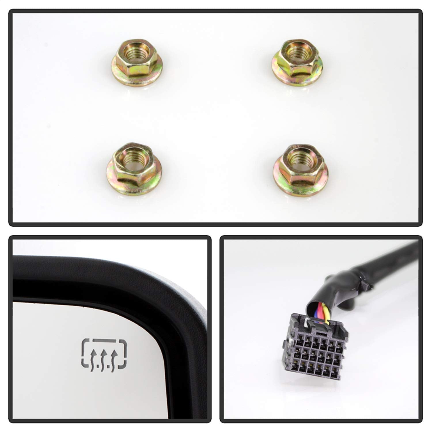 Mirror Spyder Xtune MIR-CSIL14S-G2-PWH-SM-SET, 1 Pack