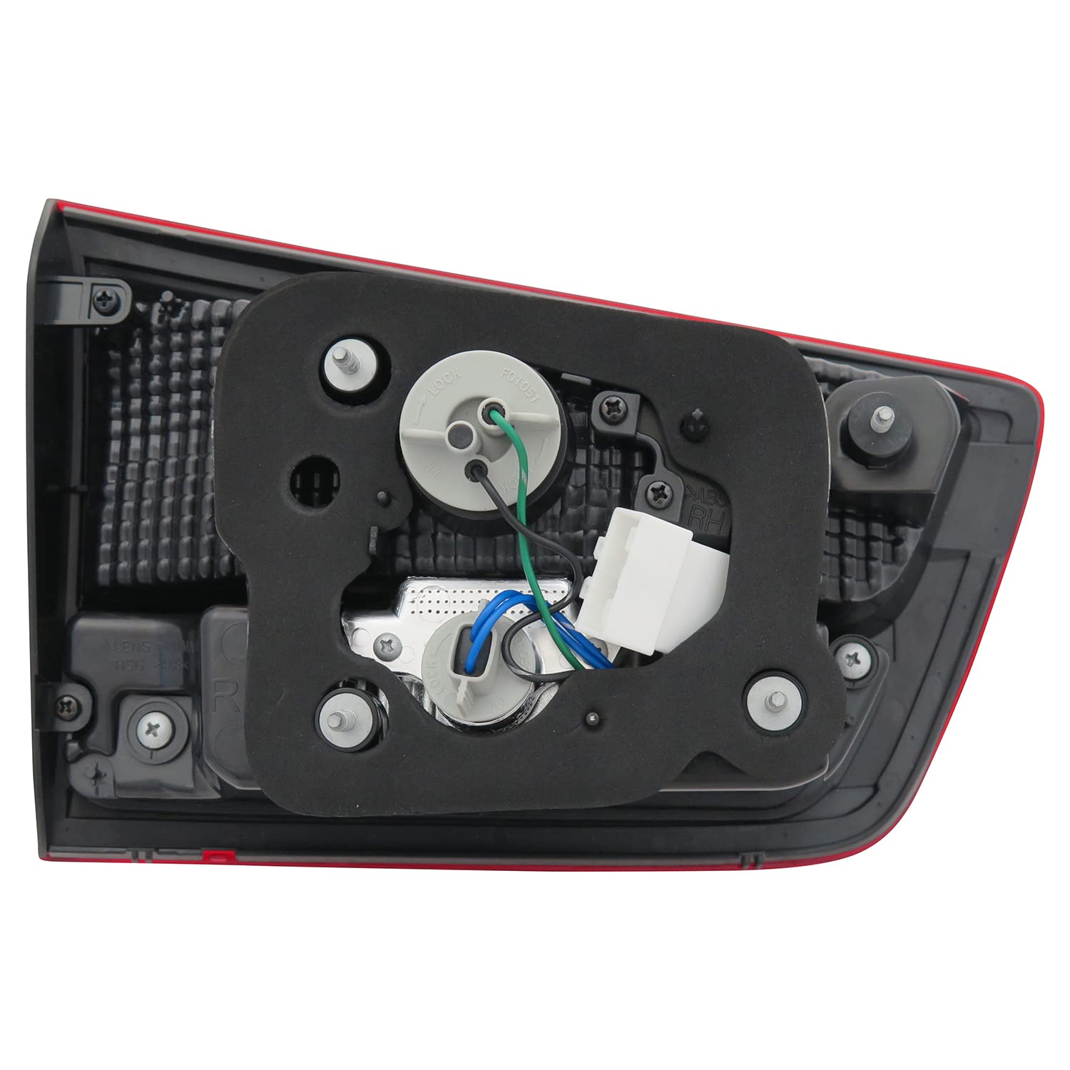 Right TYC Tail Light Assembly Compatible with 2015-2016 Kia Sedona