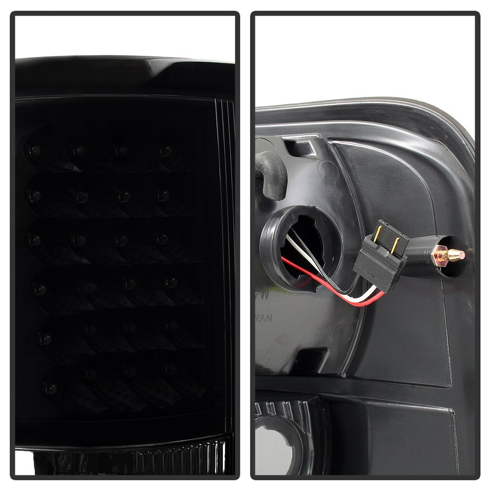 Tail Light Xtune ALT-ON-FF15004-LED-BSM (Ford F150 Styleside 04-08 (Not Fit Heritage & SVT) LED s - Black Smoke)