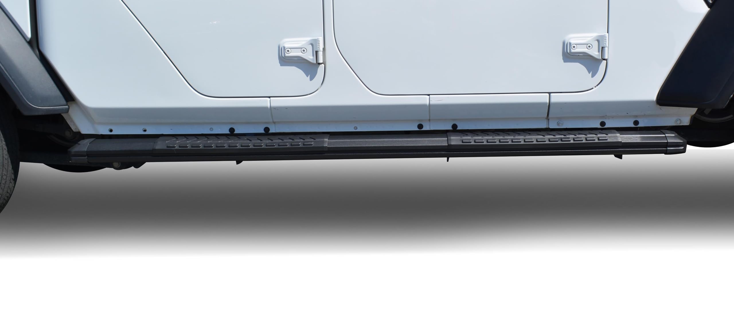 Cutlass Running Boards Black Horse Off Road - Black, Compatible with 2020-2025 Sierra & Silverado Trucks
