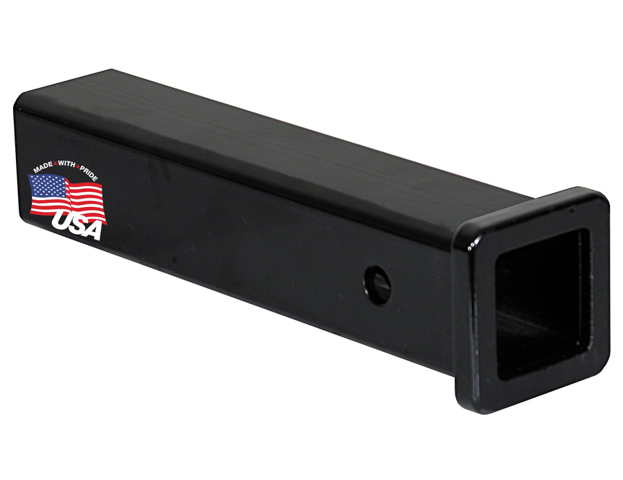RT25812B Buyers Products 2 Inch Black Receiver Tube, 12 Inch Shank