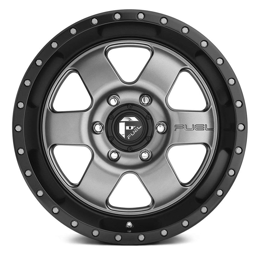 FUEL 18x9 Podium D619 Matte Gun Metal 8x180 20 offset