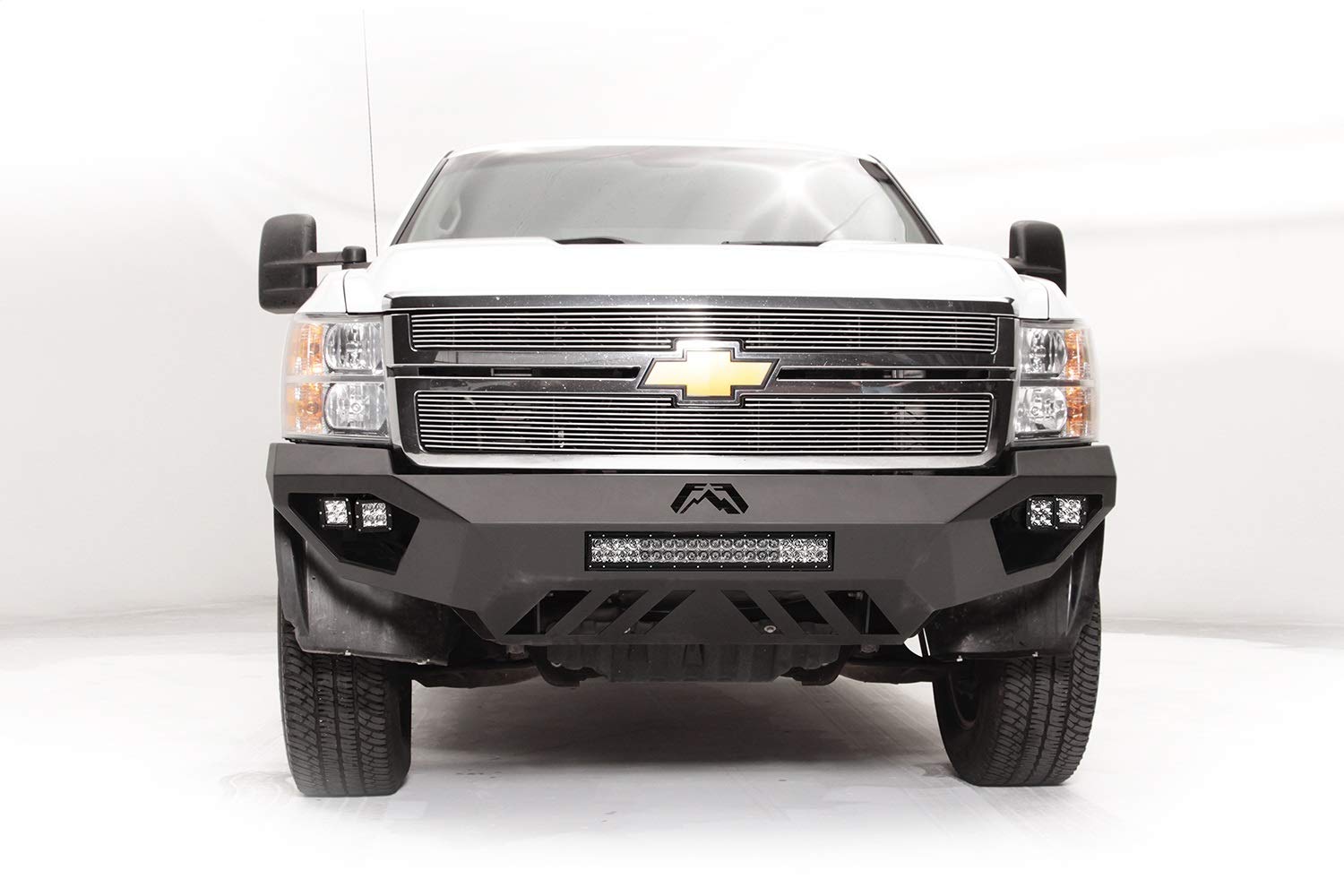 Vengeance Front Bumper 11-14 Chevy Hd with No Guard Bare Bare Steel